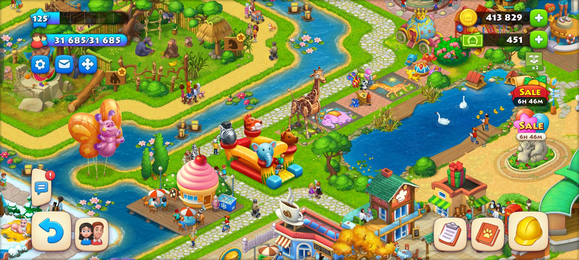 Township Screenshot - Zoo
