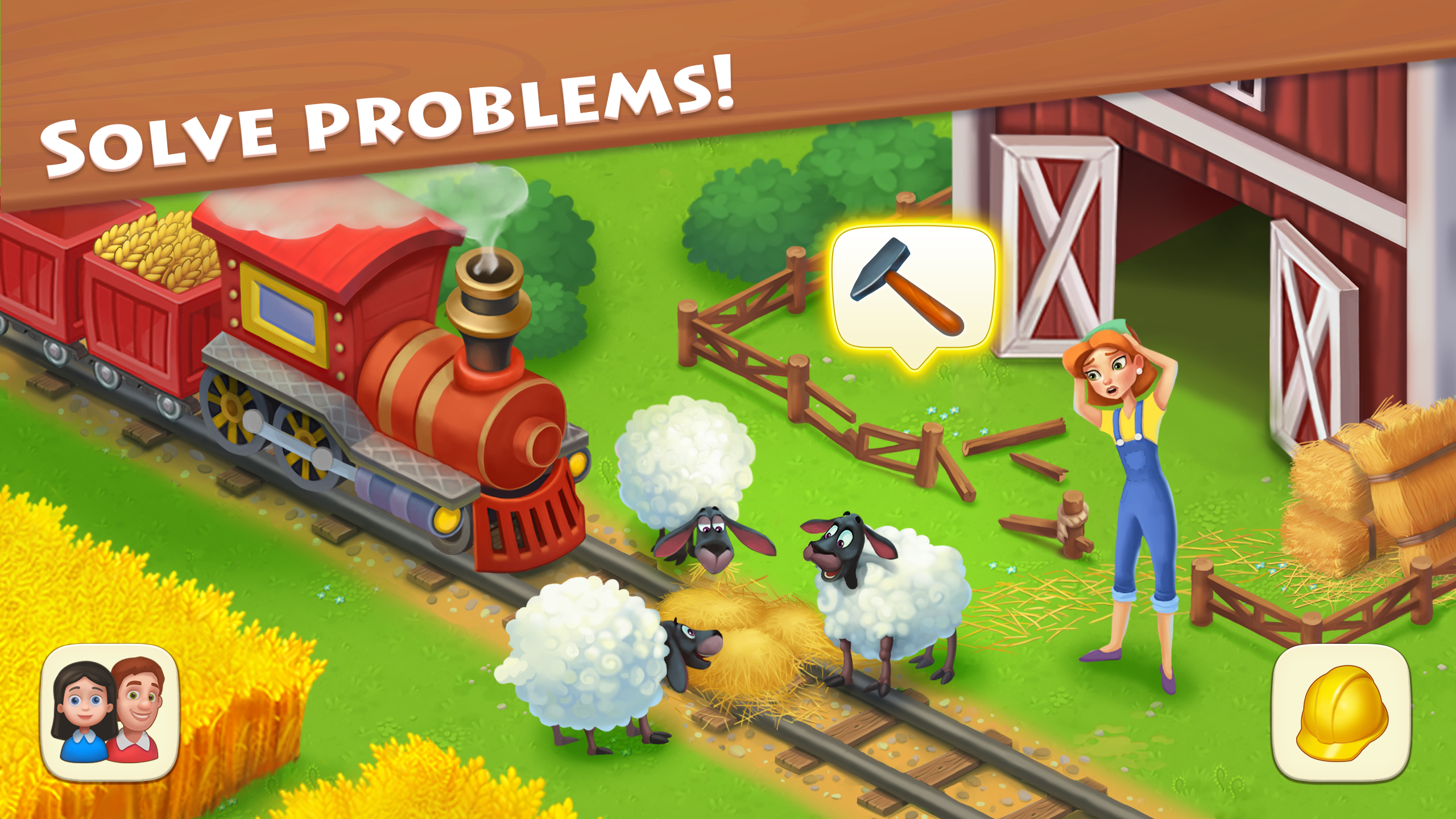 Township Screenshot - Train